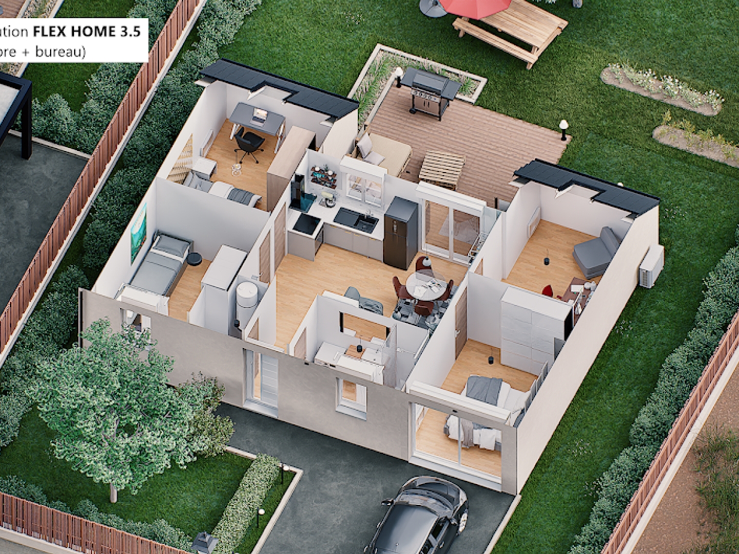 Maison à vendre - 3 pièces - 49m2 - Clef Vallée D'eure (27490)