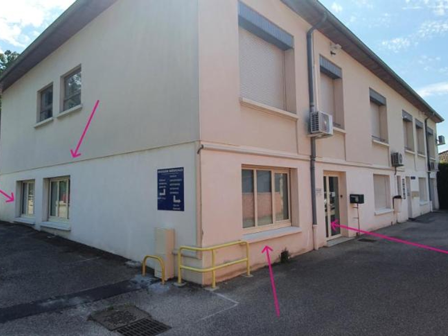 Local professionnel 125 m²