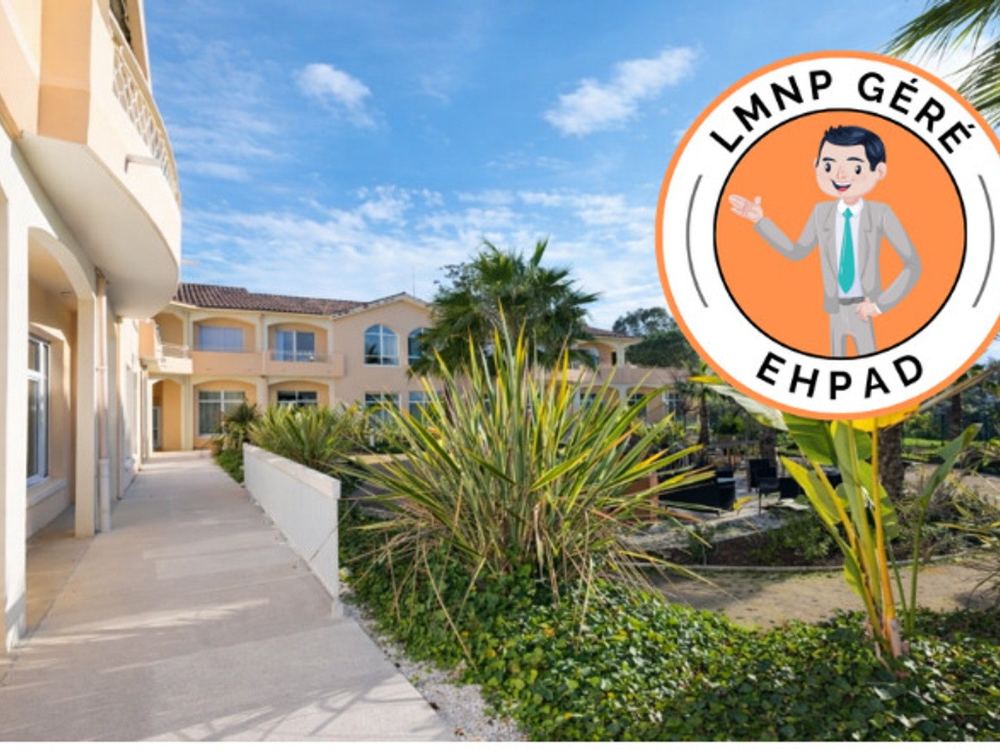 Chambre EHPAD - investissement LMNP géré