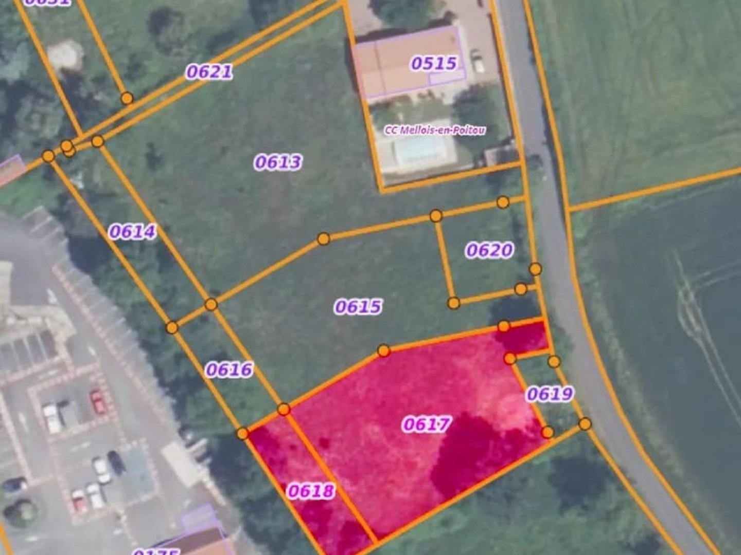 Terrain 1300 m²
