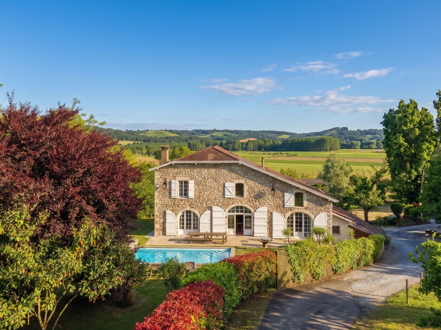 Domaine d'exception à 35 minutes de Biarritz