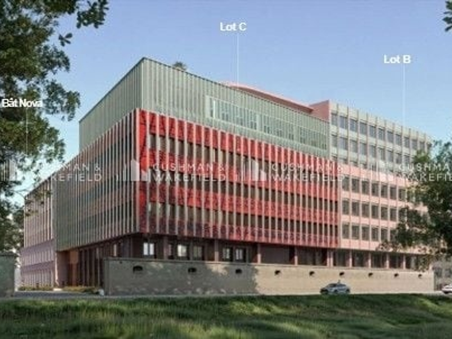 Bureaux 4704 m² (Div. 2000 m²) à louer/à vendre (STRASBOURG 6700