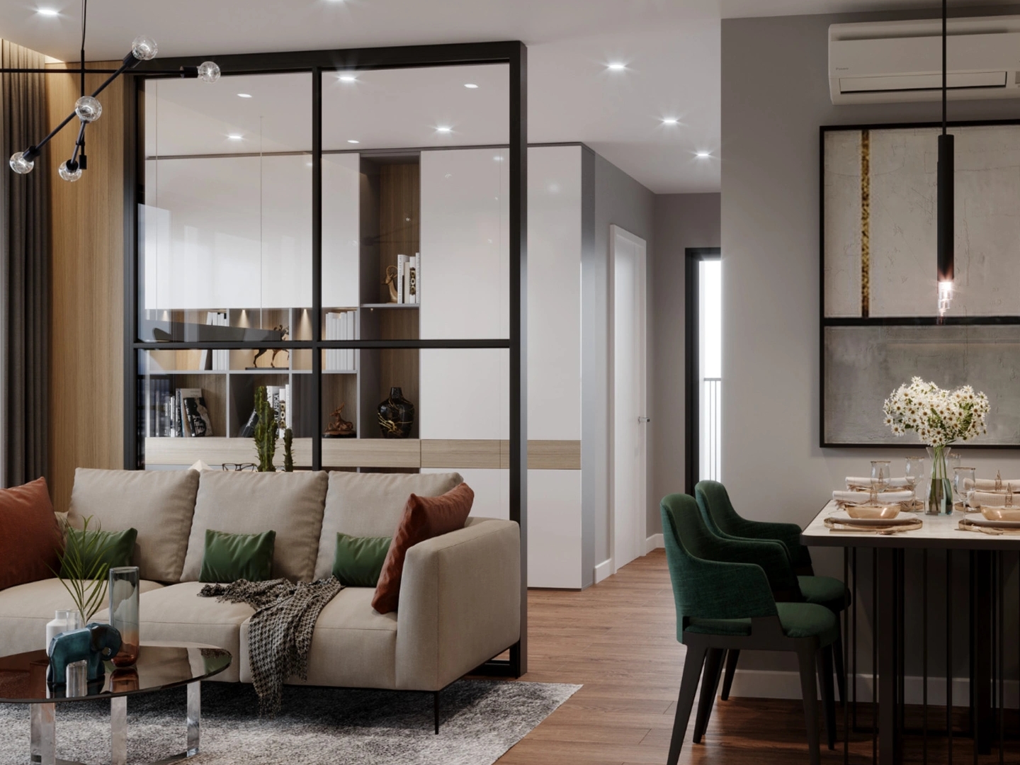 Appartement 3 pièces 61 m²