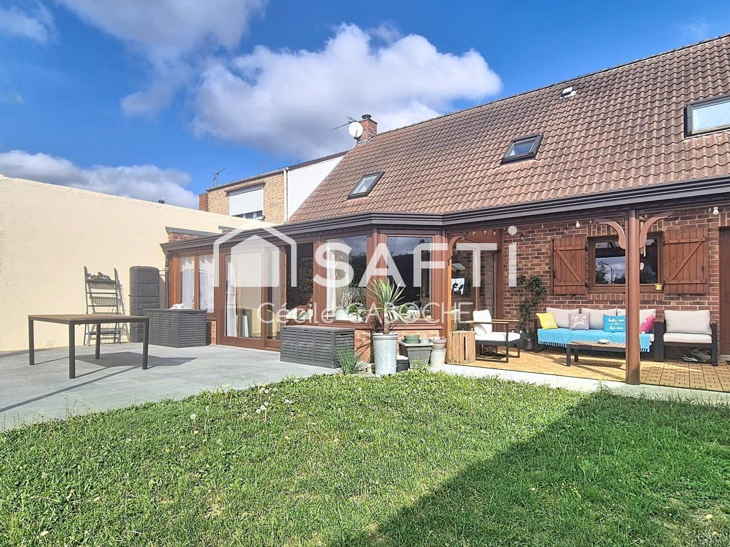 Spacieuse maison semi plain pied 190m2 Dourges