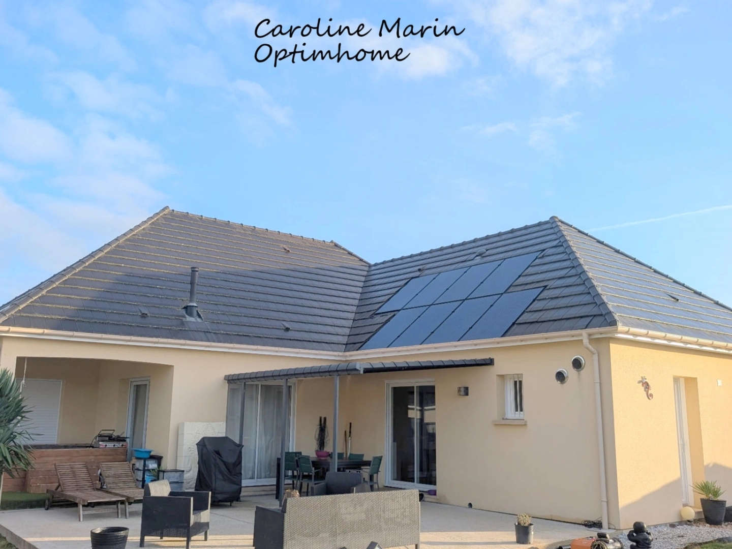 ROUTOT CENTRE | Maison contemporaine de plain-pied avec 4 chambres et jardin arboré