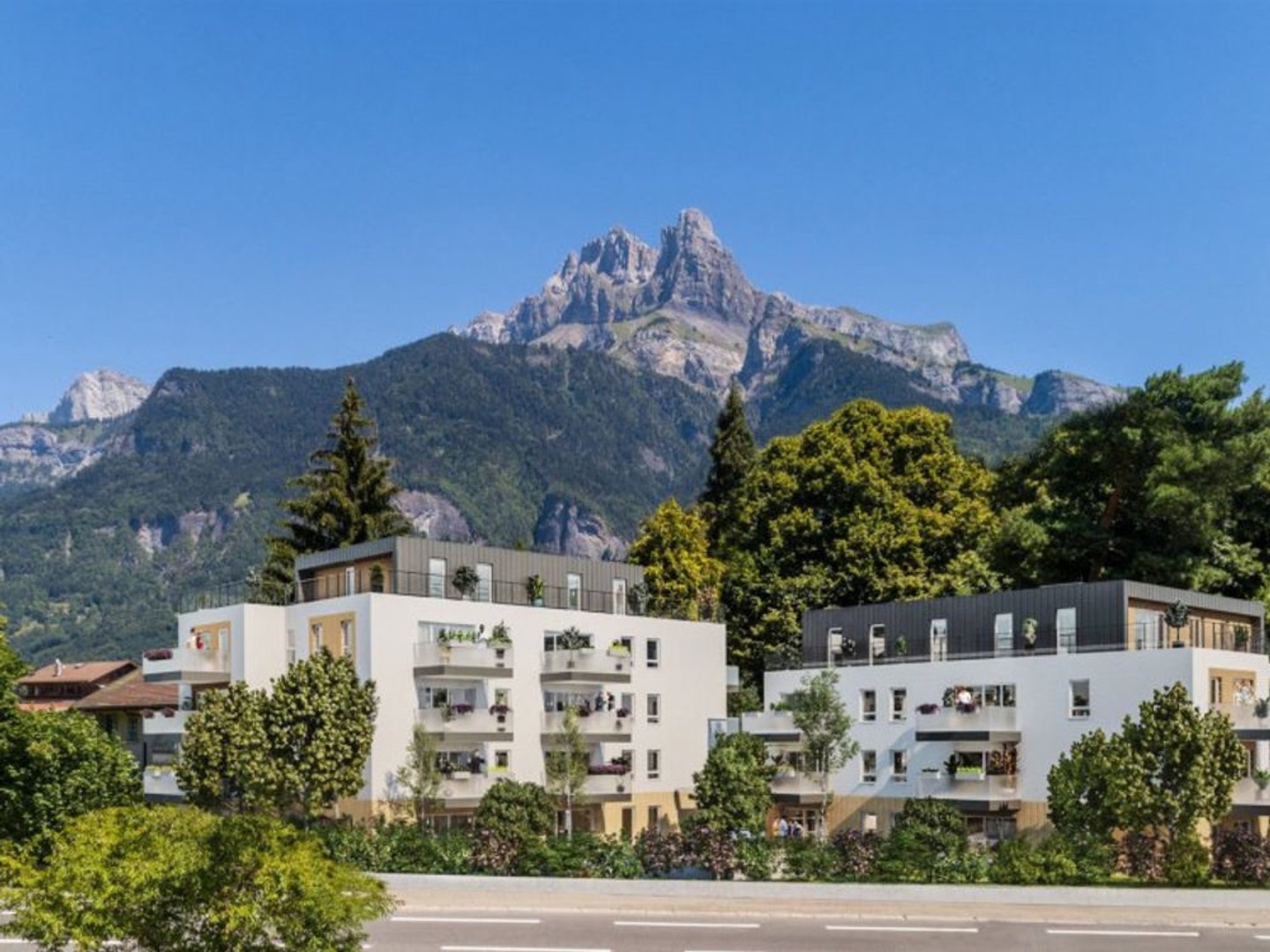 Appartement T2 62m² avec terrasse