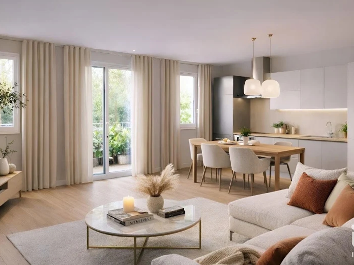 Appartement 2 pièces 46 m²