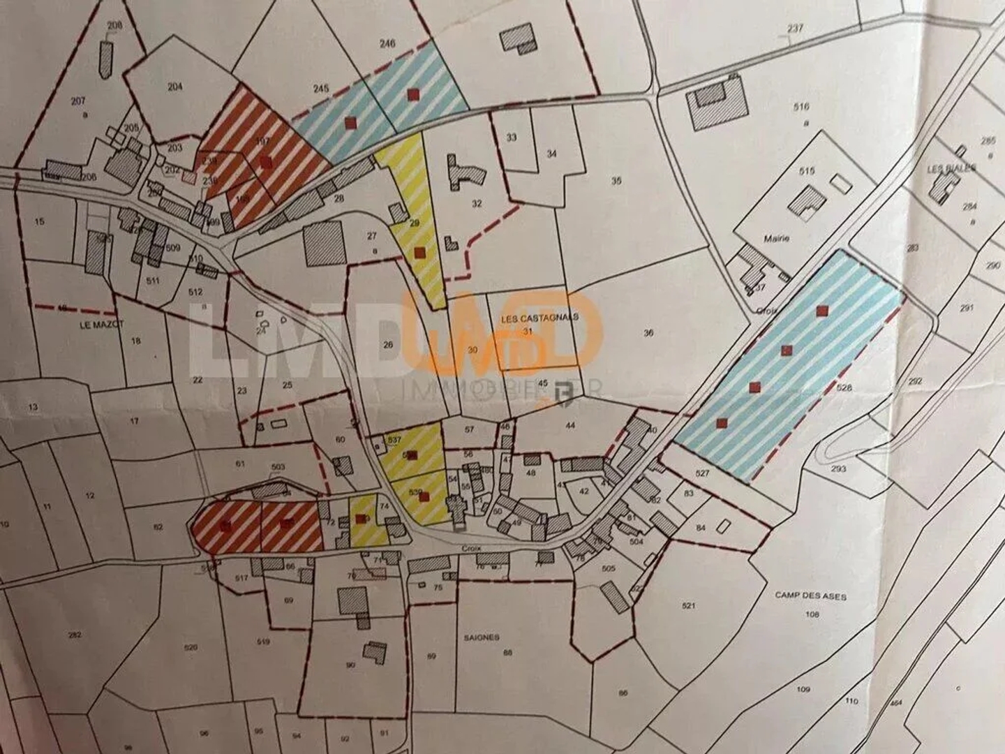 Terrain à vendre - 8842m2 - Saignes (46500)