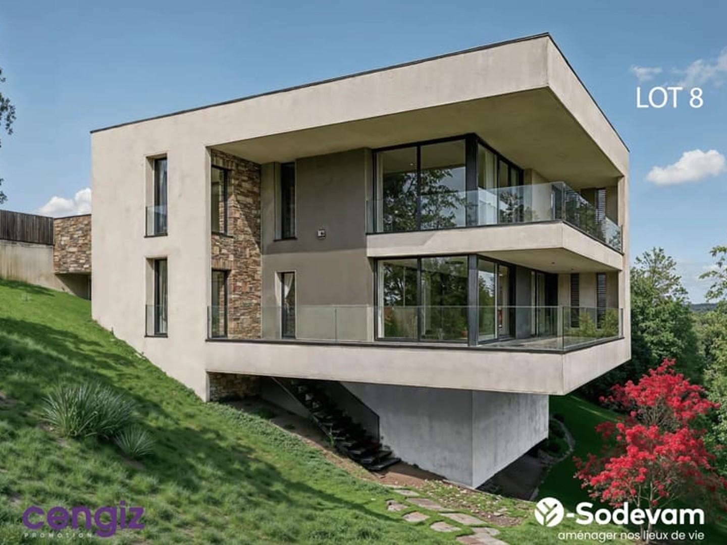 Maison 8 de 165m2 - Arboretum - 760 000EUR