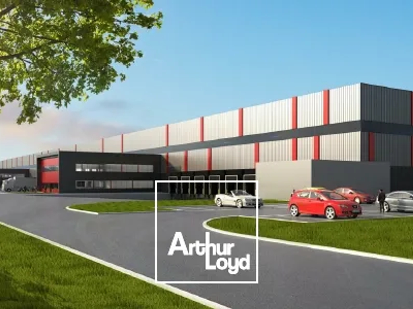 Plateforme logistique à louer à Warluis IDF