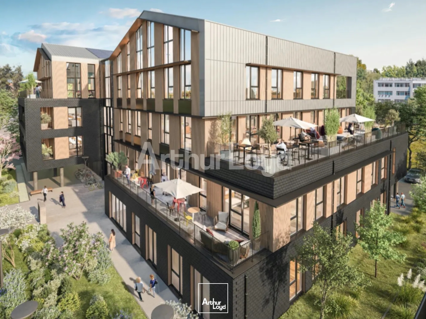 Bureaux à vendre - 3500m2 - Marcq-En-Baroeul (59700)