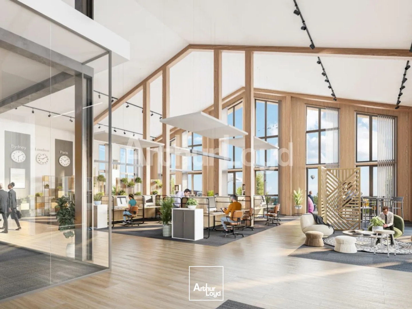 Bureaux à vendre - 3500m2 - Marcq-En-Baroeul (59700)