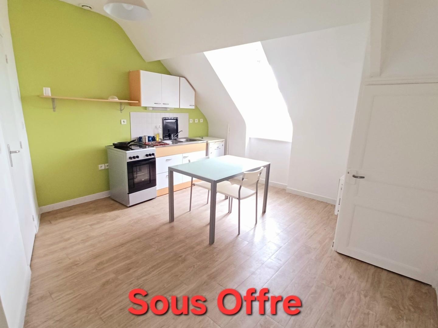 Appartement T1bis dans bâtiment de caractère