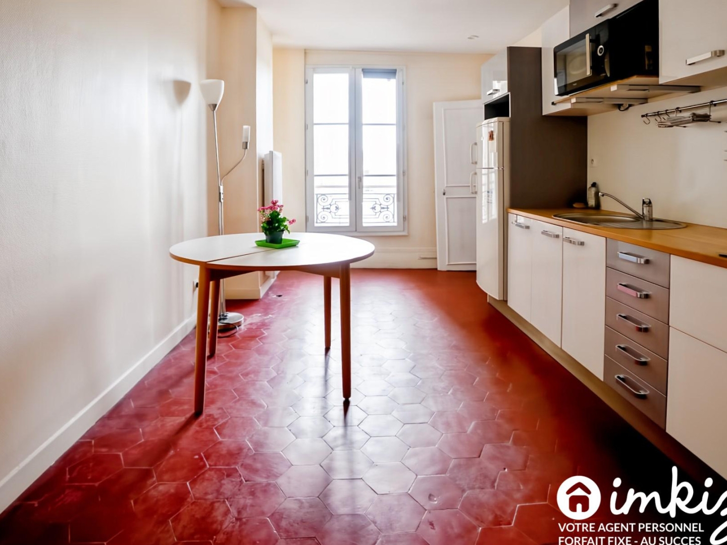 Paris 19ᵉ 2 pièces calme sur cour faibles charges
