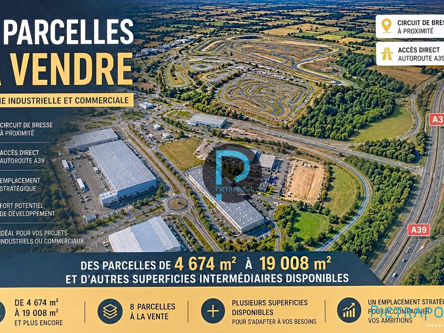 Terrains - industriel et commercial