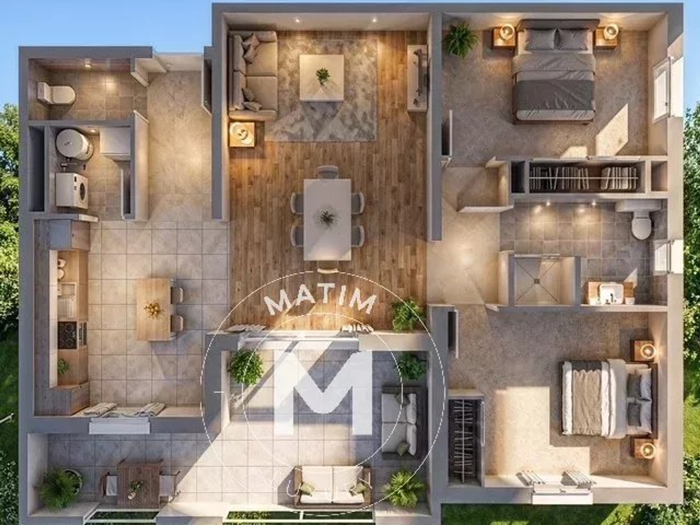 Appartement à vendre - 3 pièces - 77m2 - Sorbo-Ocagnano (20213)
