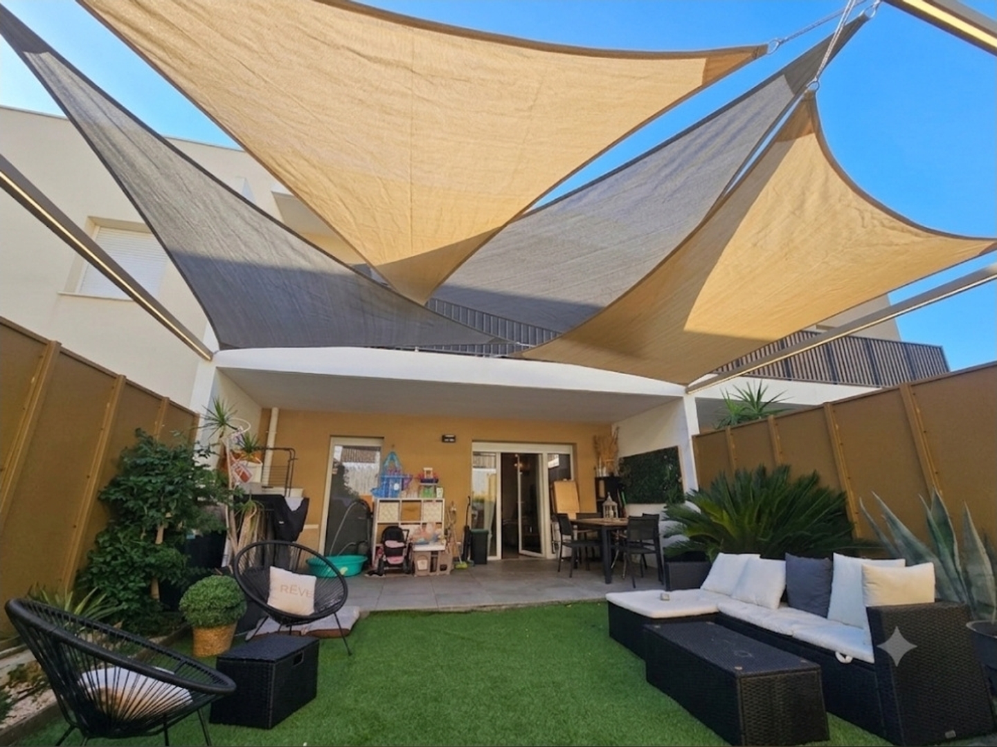 Grand T2 50m2 Jardin 50m2