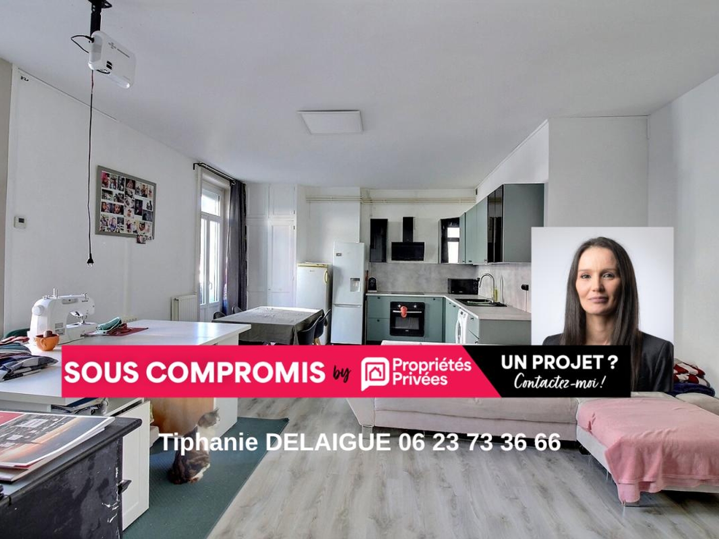 LE CHAMBON FEUGEROLLES 42500 appartement 90m² 3 chambres