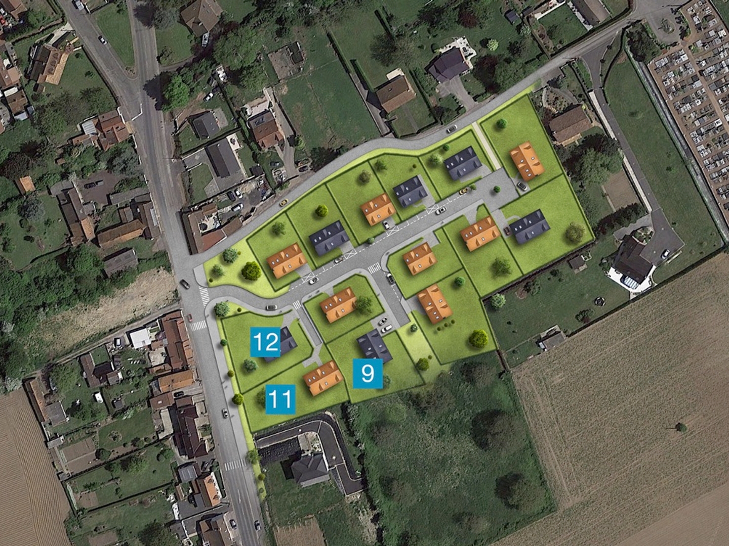 Terrain en individuel
