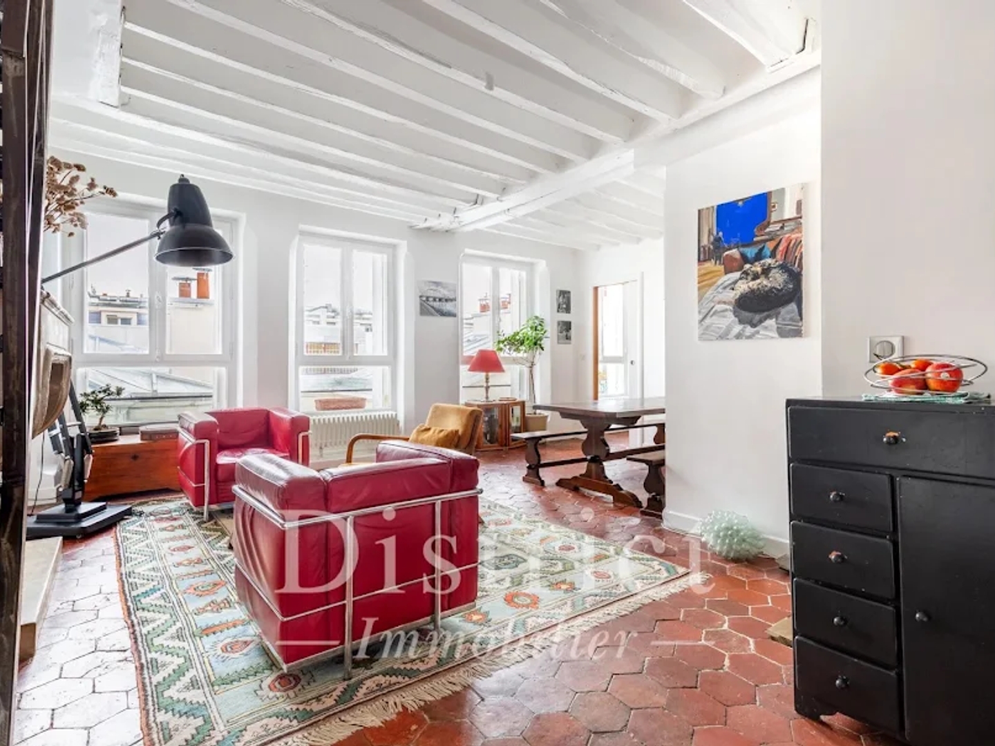Appartement à vendre - 4 pièces - 89m2 - Paris 4e (75004)