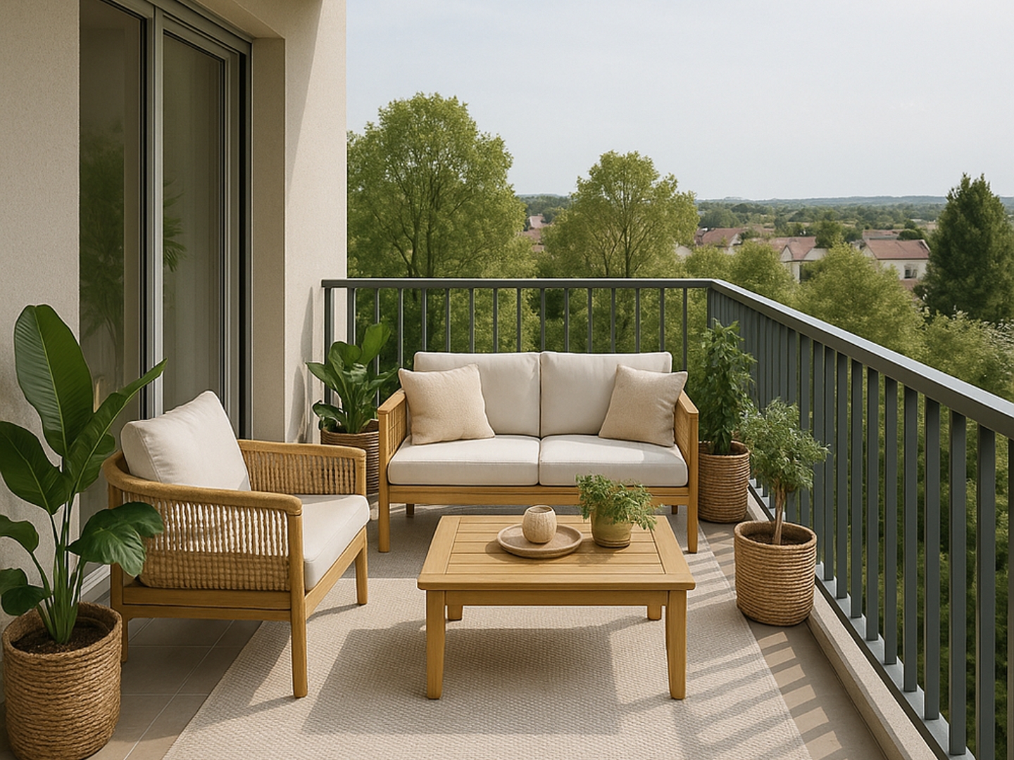 A Deux pas du luxembourg, Neuf, Thionville, T2 + Terrasse
