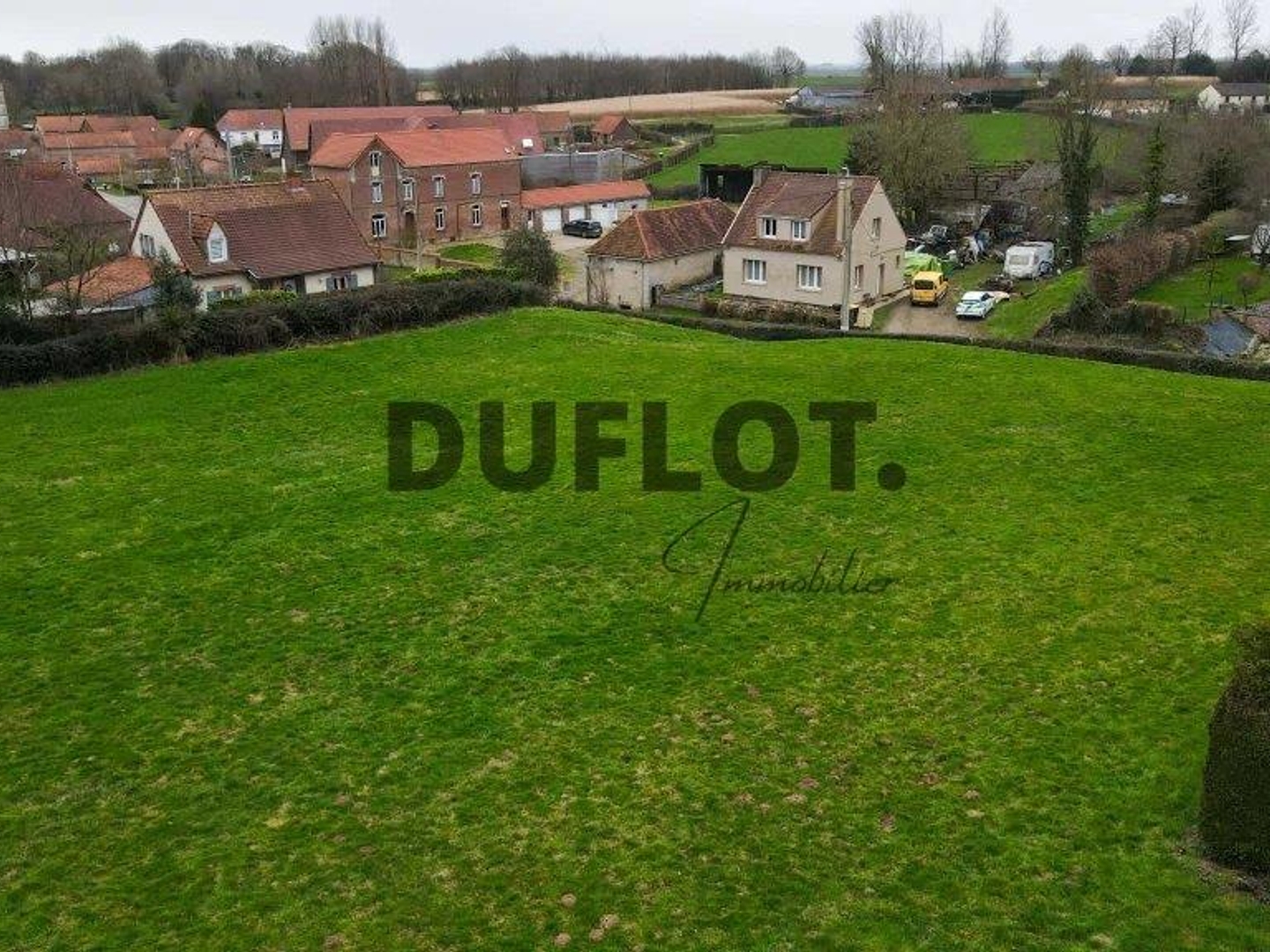 Terrain à vendre - 1000m2 - Azincourt (62310)