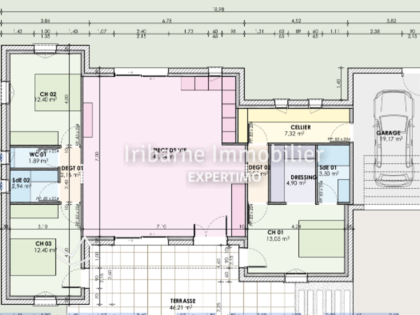 Maison à vendre - 4 pièces - 110m2 - Saintes (17100)