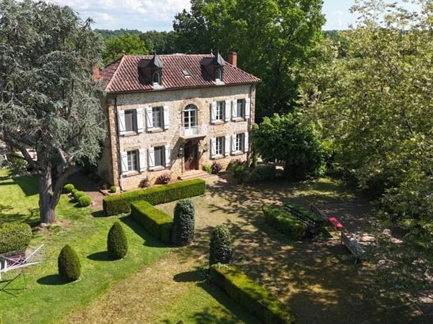 Dpt Gers (32), TRES ELEGANTE PROPRIETE RURALE sur 4.5 hectares, près de Nogaro, Aire, Eauze, MAISON de MAITRE, GITE, deux piscines neuves, parc séculaire, SANS NUISANCE