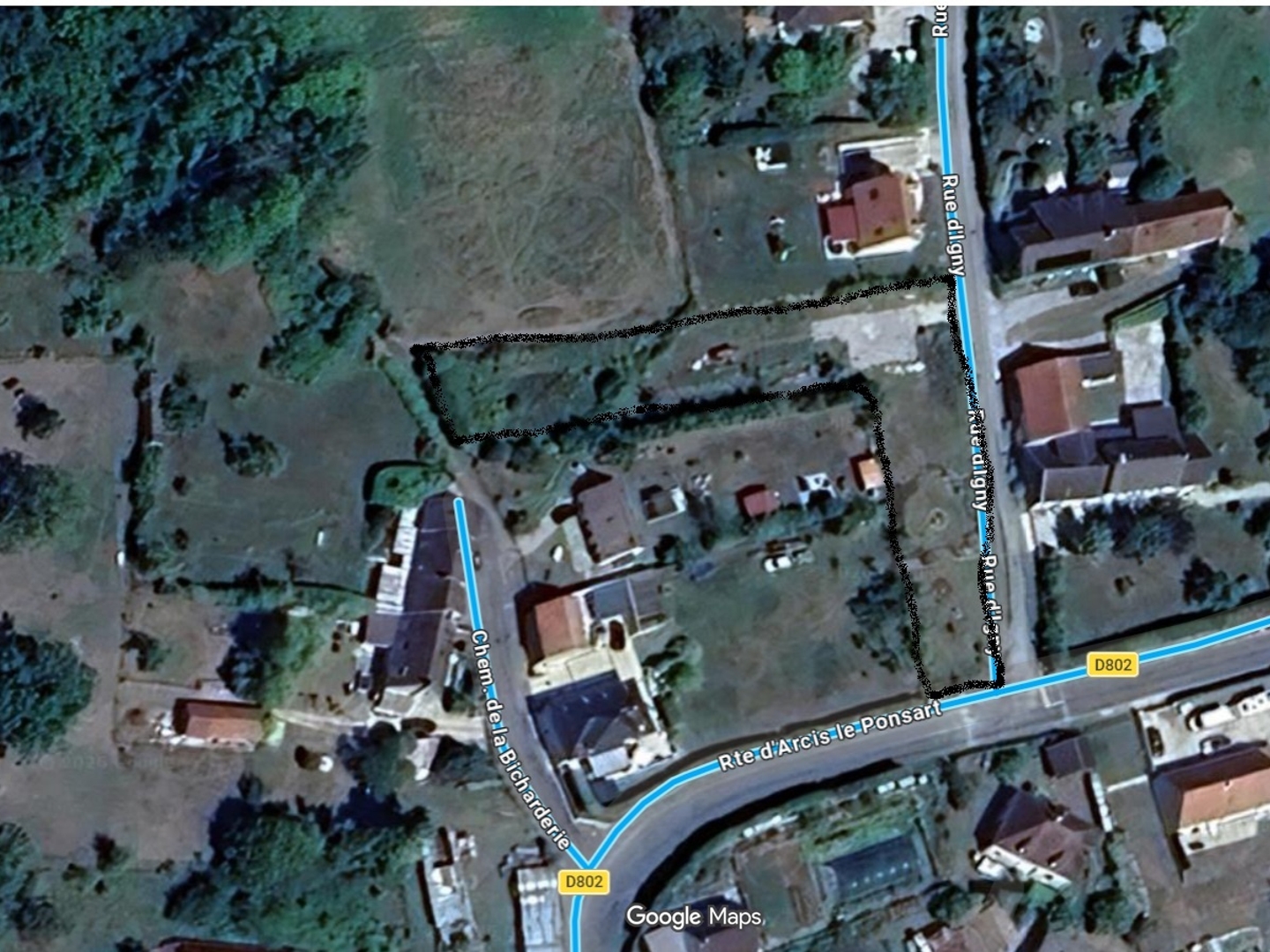 Terrain à vendre - 1794m2 - Vézilly (02130)