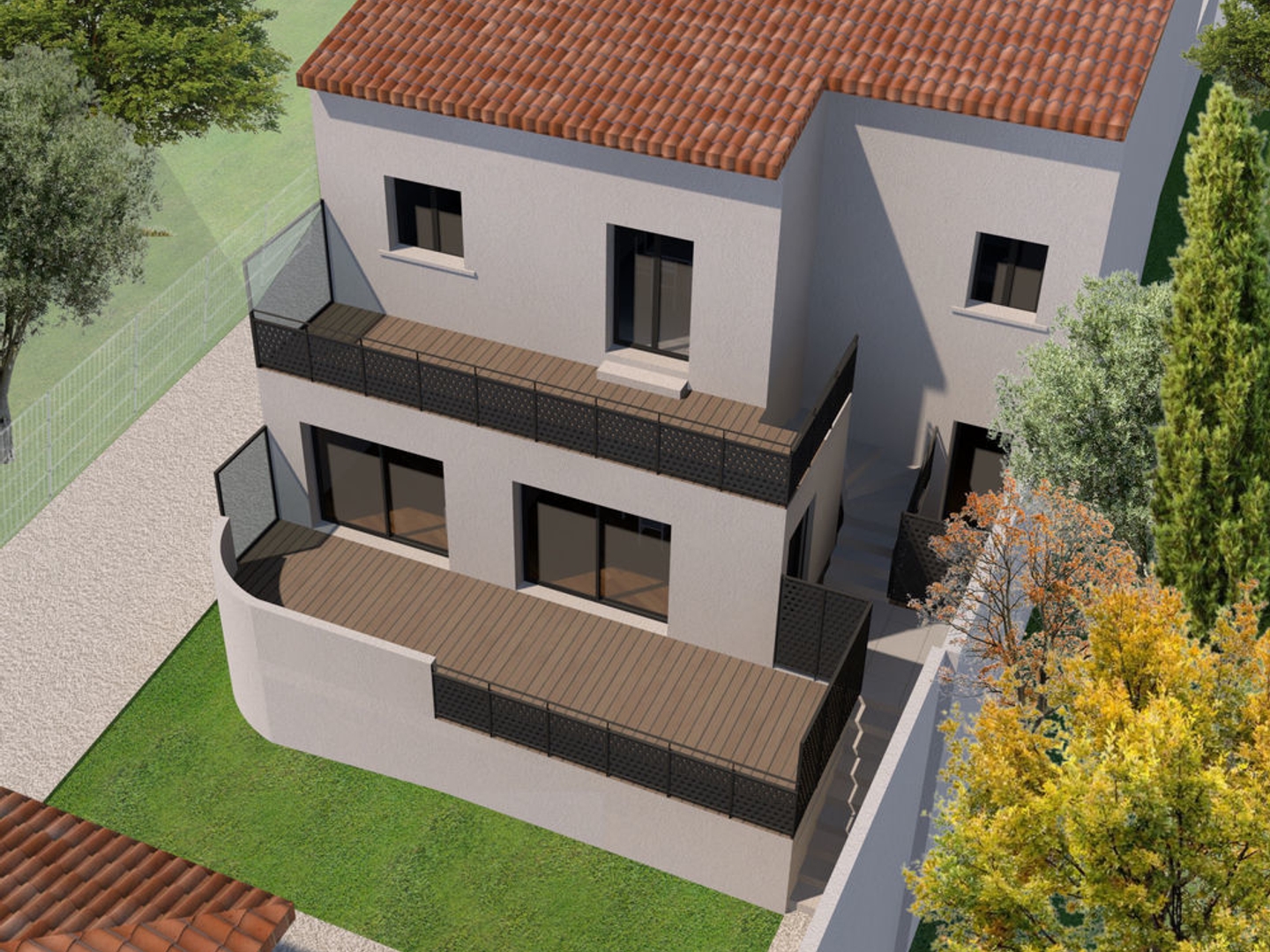 Appartement à vendre - 4 pièces - 97m2 - Les Pennes-Mirabeau (13170)