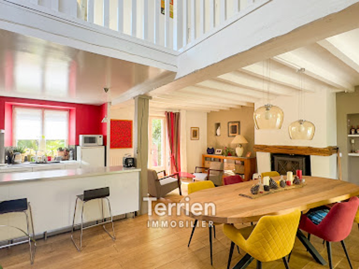 Maison à vendre - 6 pièces - 190m2 - Saint-Georges-Sur... (49170)