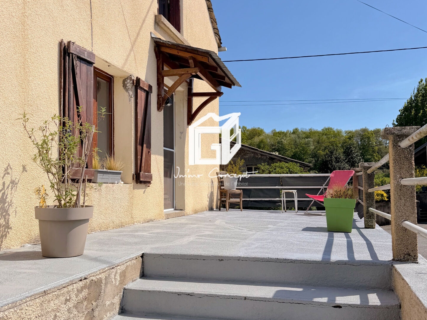 Maison à vendre - 4 pièces - 75m2 - Trémouilles (12290)
