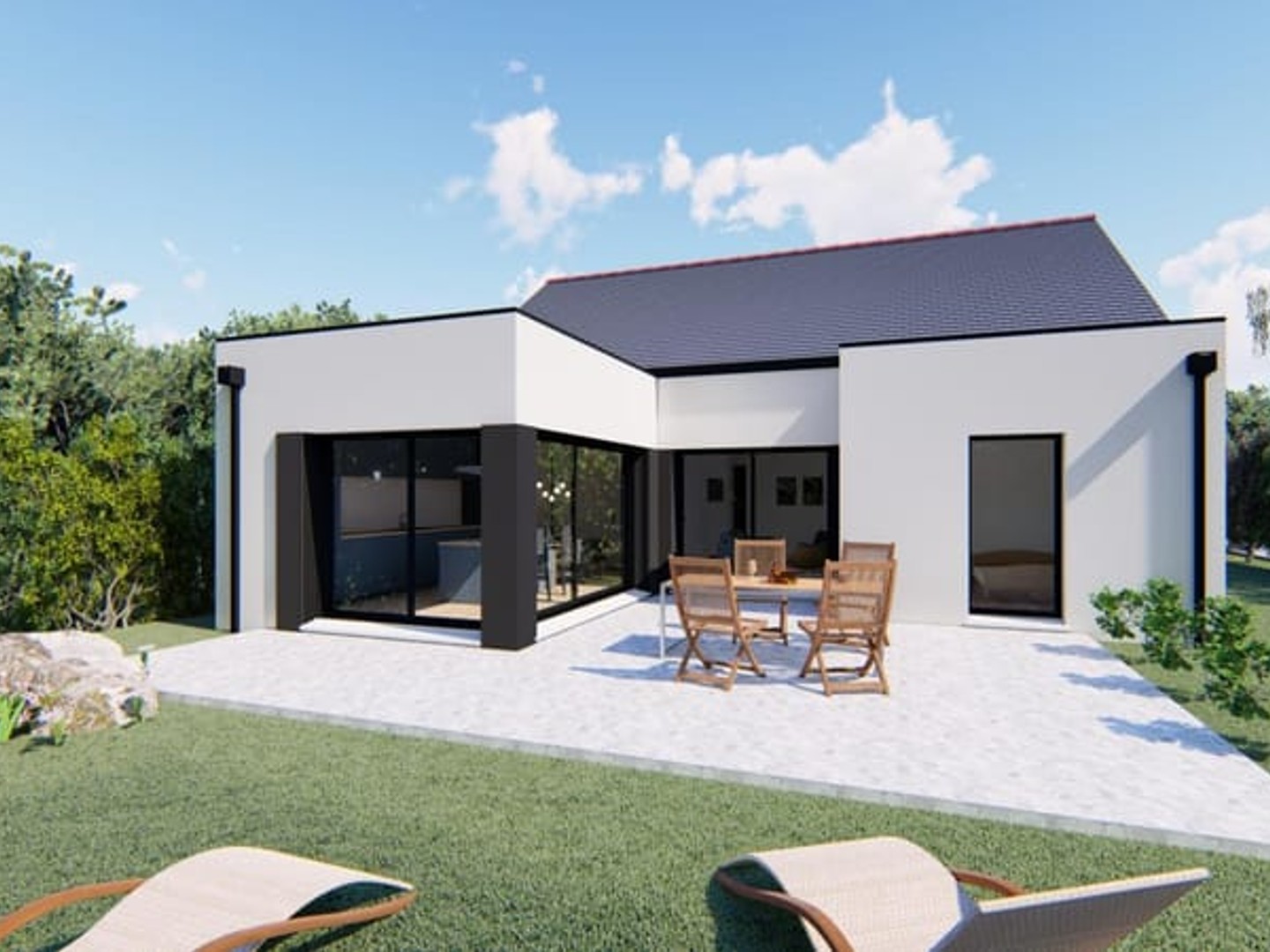 Maison à construire centre de Bruz