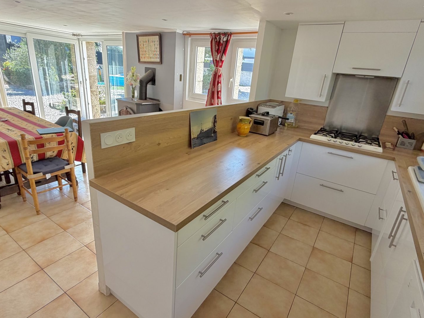 Maison à vendre - 7 pièces - 168m2 - Saint-Thonan (29800)