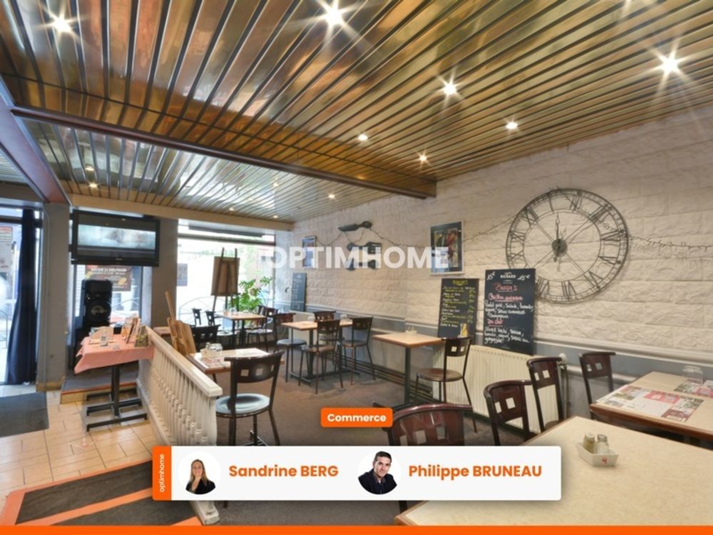 Brasserie 80 Couverts + Terrasse 50 Places  Reprise Immédiate sans Travaux