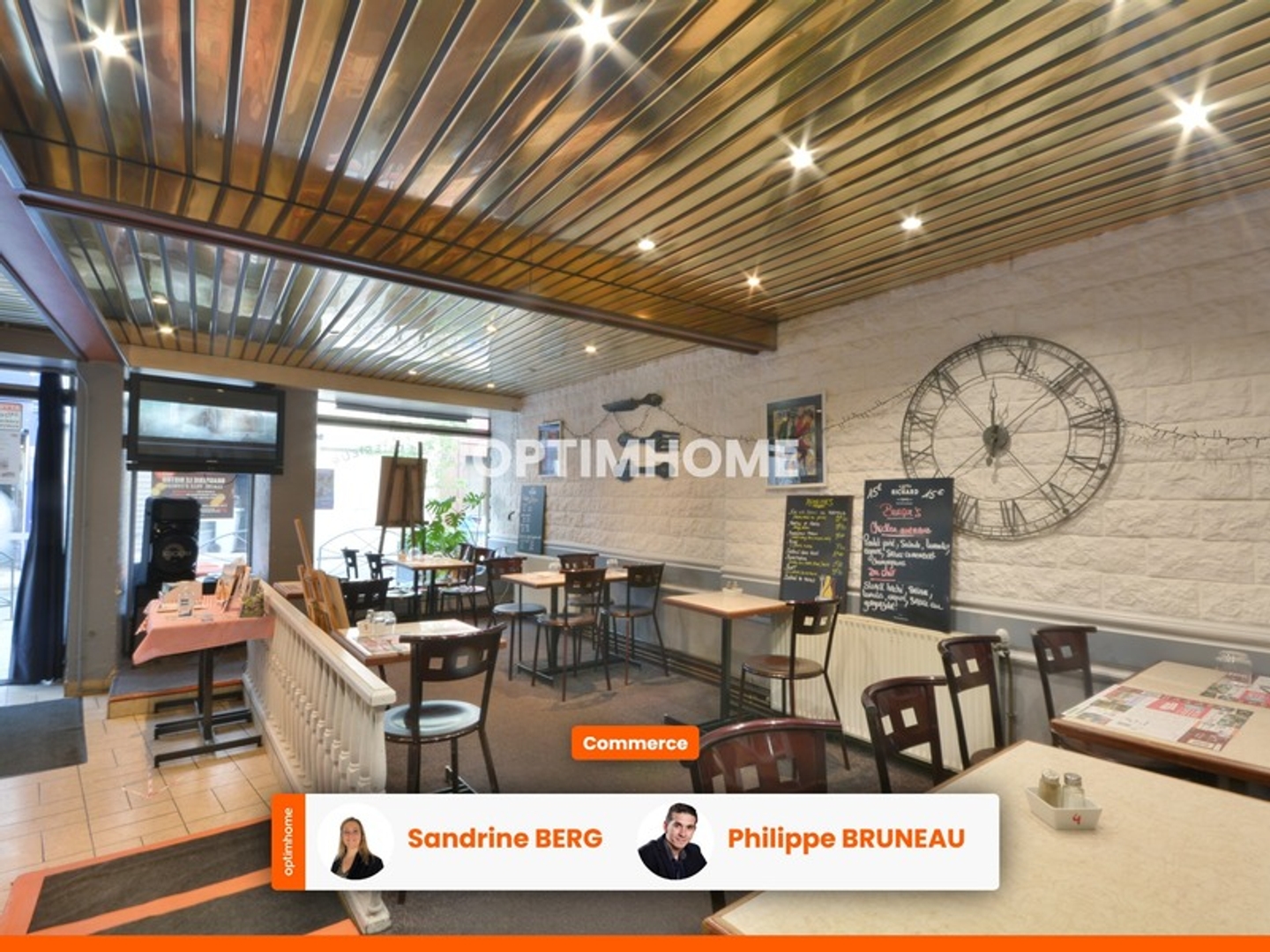 Brasserie 80 Couverts + Terrasse 50 Places  Reprise Immédiate sans Travaux