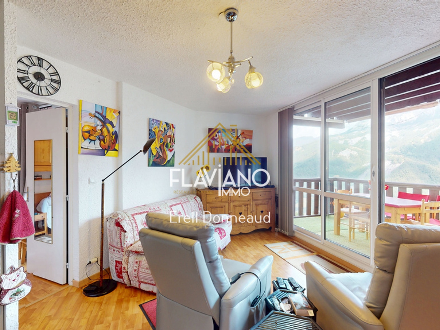 Appartement à vendre - 2 pièces - 49m2 - Uvernet-Fours (04400)