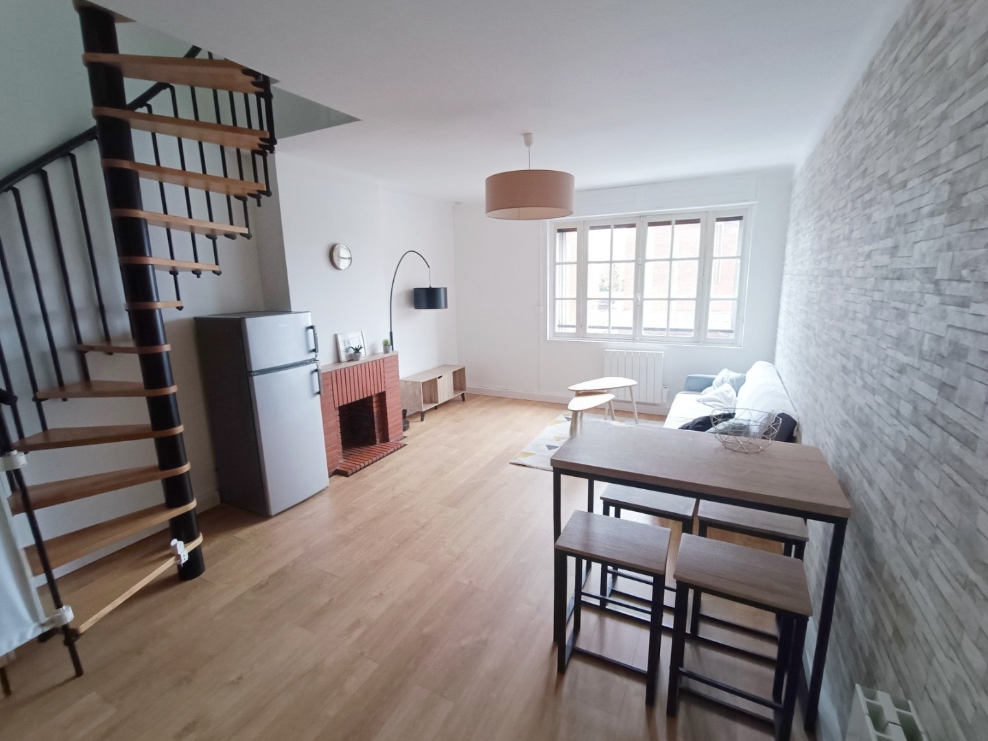 Duplex 4 chambres avec jardin