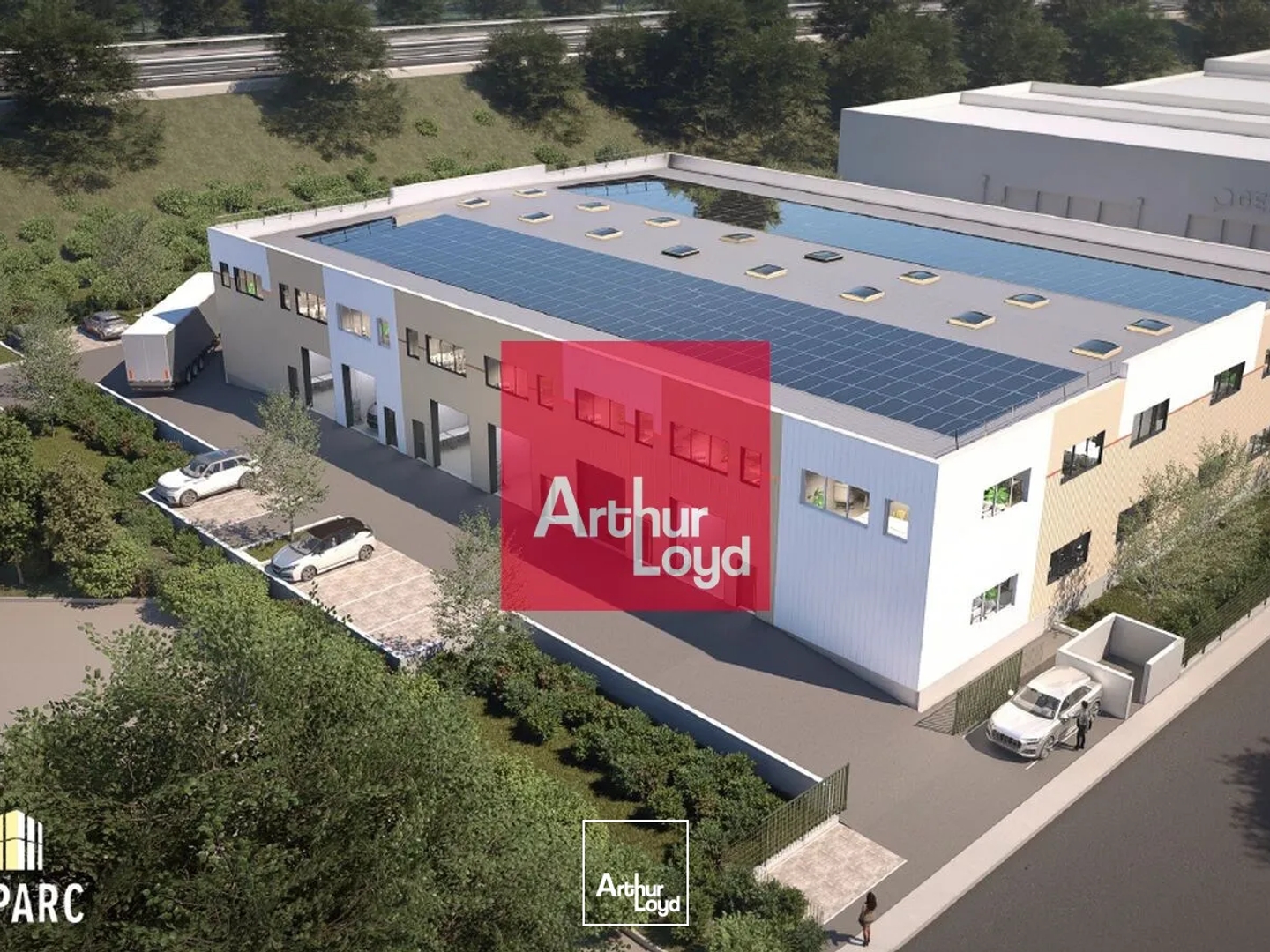 Locaux d'activité neufs à vendre à Voreppe divisibles et visibilité autoroute