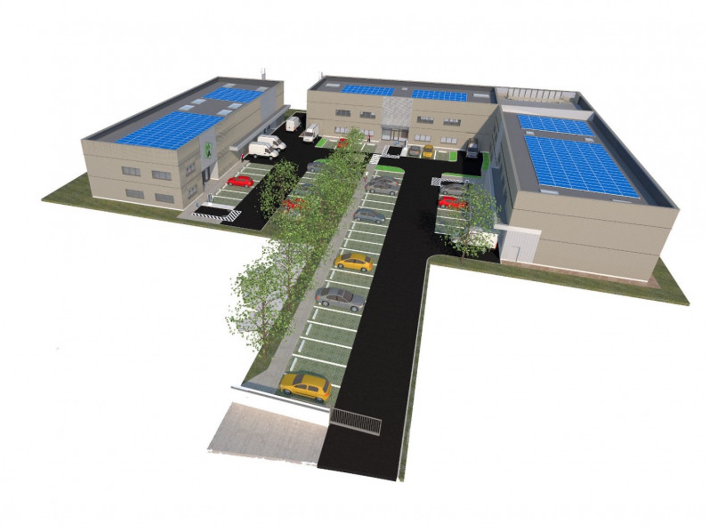 Local d'activité 406 m²