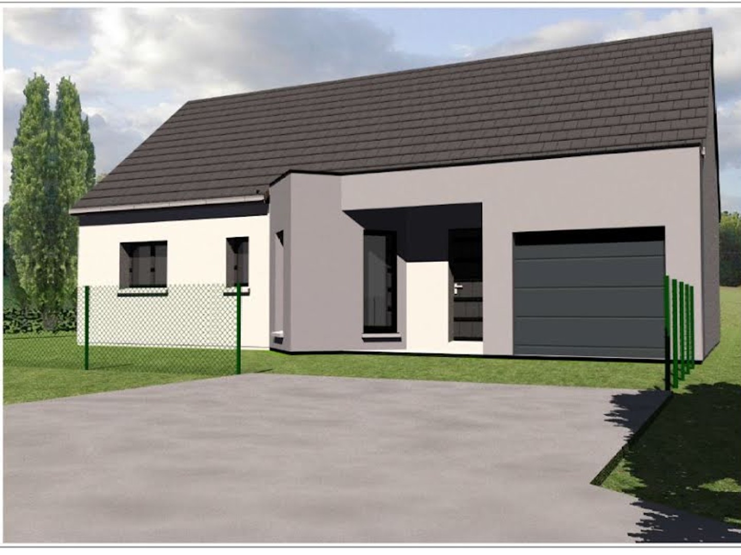 Maison 3 pièces 80 m²