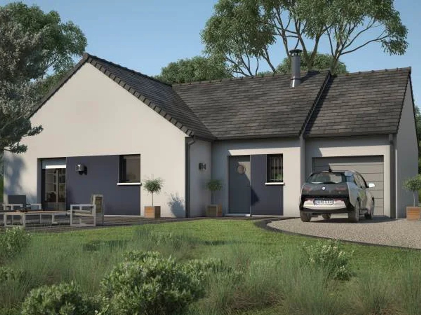 Maison neuve 5 pièces 90 m²