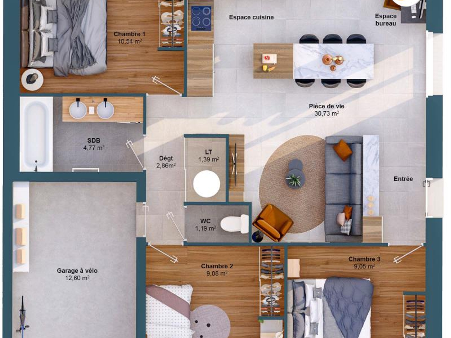 Maison à vendre - 70m2 - Audrieu (14250)