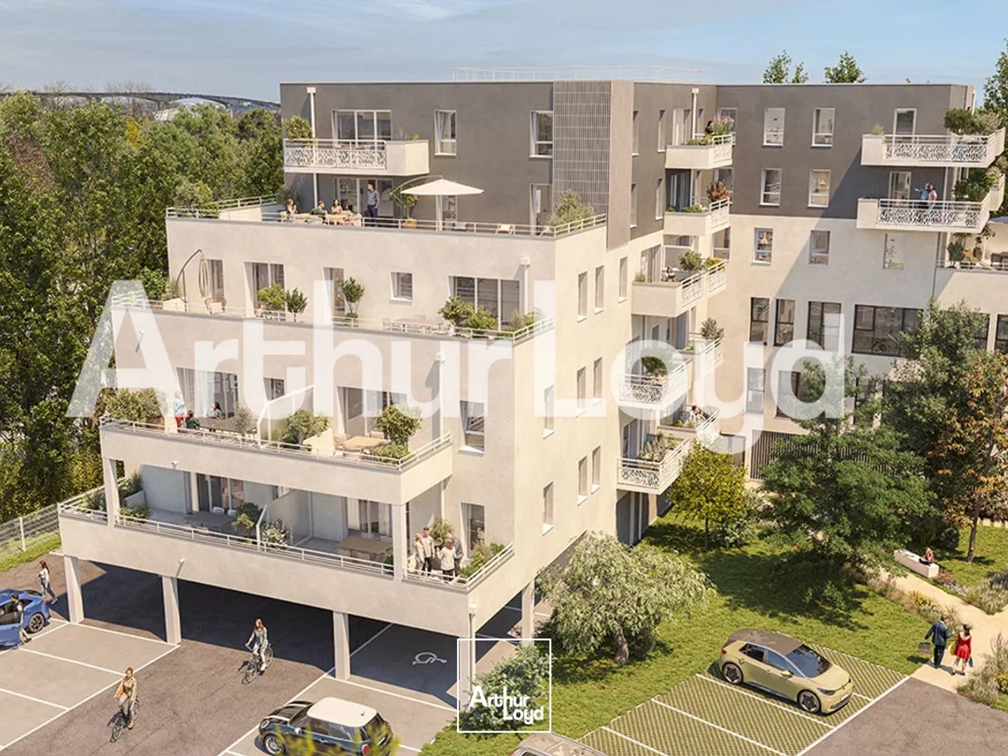 "Les Terrasses de l'Orne : Idéal pour vos bureaux à Caen"