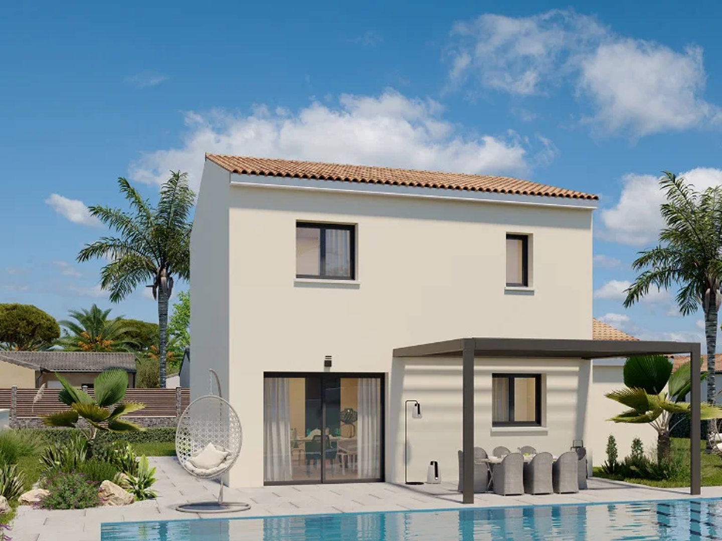 Maison à vendre - 4 pièces - 78m2 - Montpezat (30730)