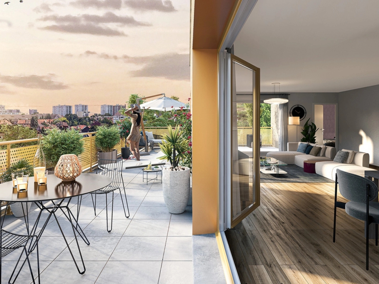 Appartement 4 pièces 80 m²