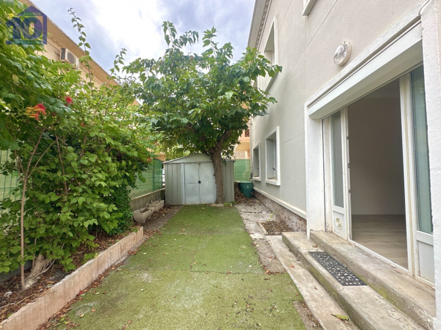 Appartement en rez-de-jardin 3 pièces 45 m²