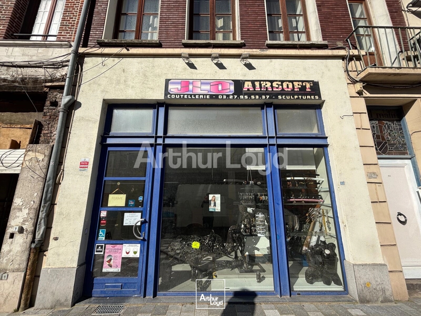 Local commercial à vendre à Douai centre-ville avec grande vitrine