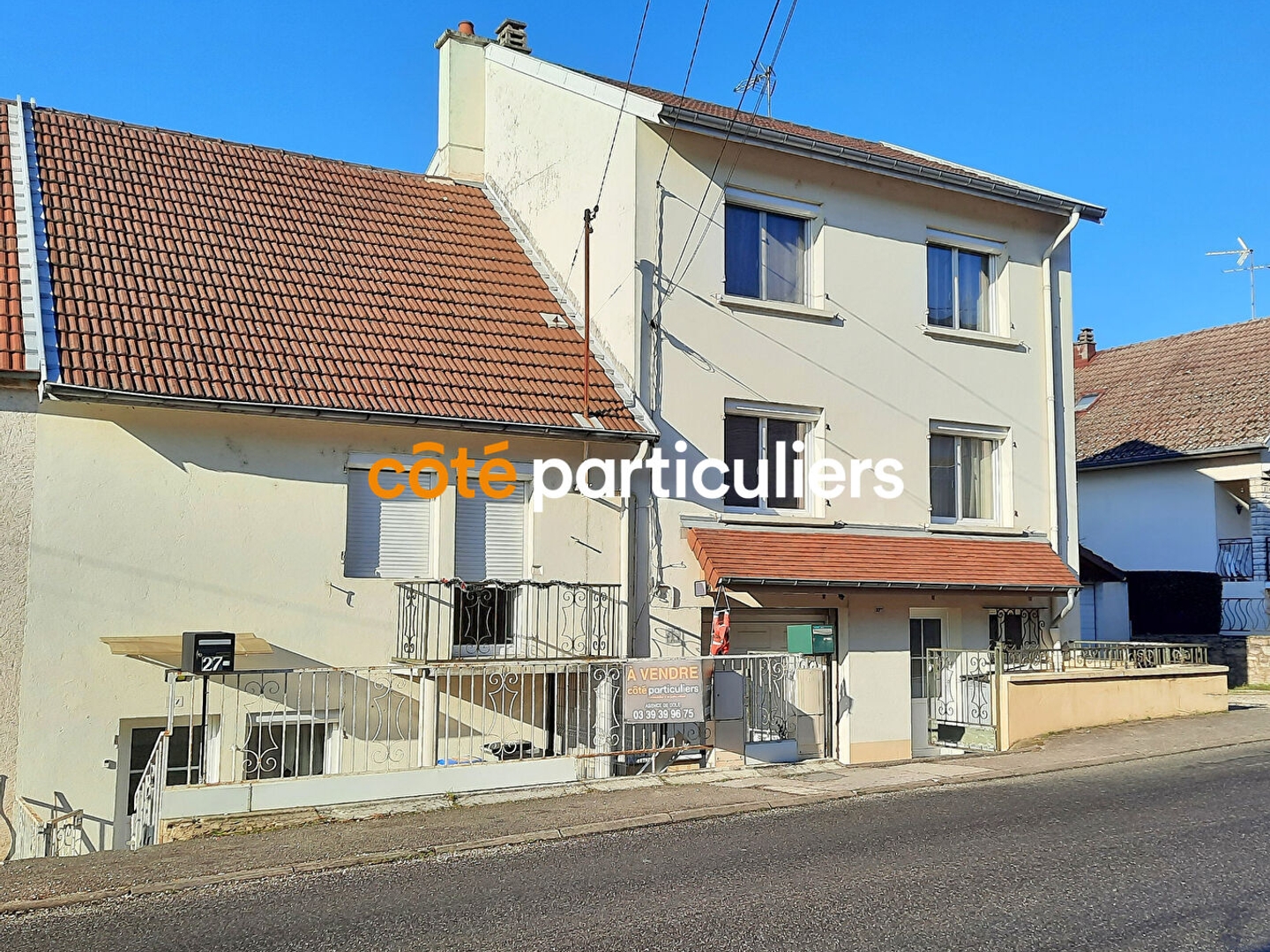 Maison à vendre - 7 pièces - 118m2 - Damparis (39500)