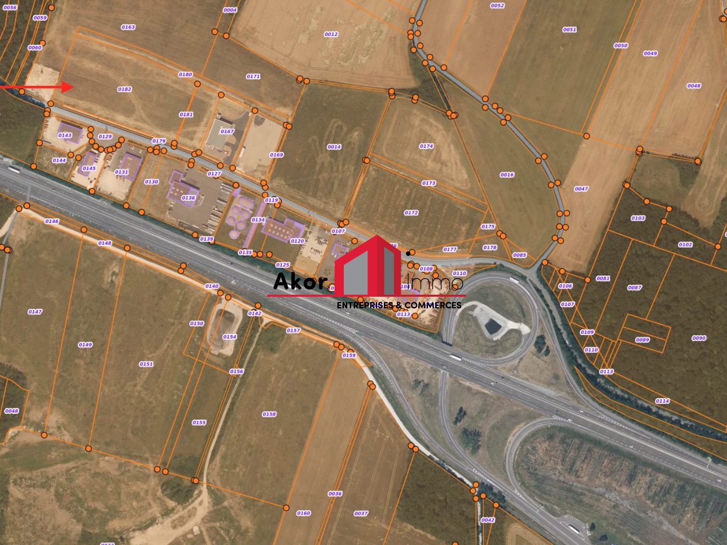 Terrain 16833 m²